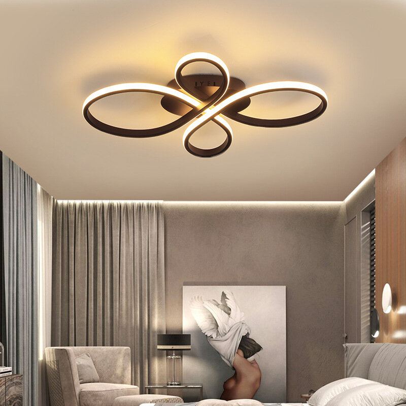 Ac220v-240v 60cm Obývací Pokoj Stropní Svítidlo V Severském Stylu Kreativní Móda Lampa Do Jídelny Jednoduché Moderní Hliníkové Led Světlo Do Ložnice