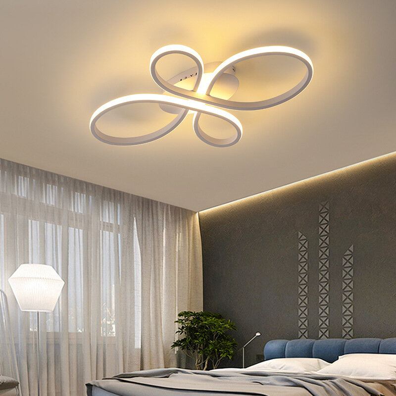 Ac220v-240v 60cm Obývací Pokoj Stropní Svítidlo V Severském Stylu Kreativní Móda Lampa Do Jídelny Jednoduché Moderní Hliníkové Led Světlo Do Ložnice