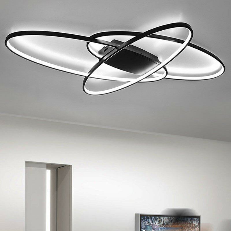 Ac220v-240v 85x62cm Jednoduché Postmoderní Stropní Světlo Atmosférické Led Osvětlení Pro Domácnost Do Obývacího Pokoje Nordic Creative Nové Lampy