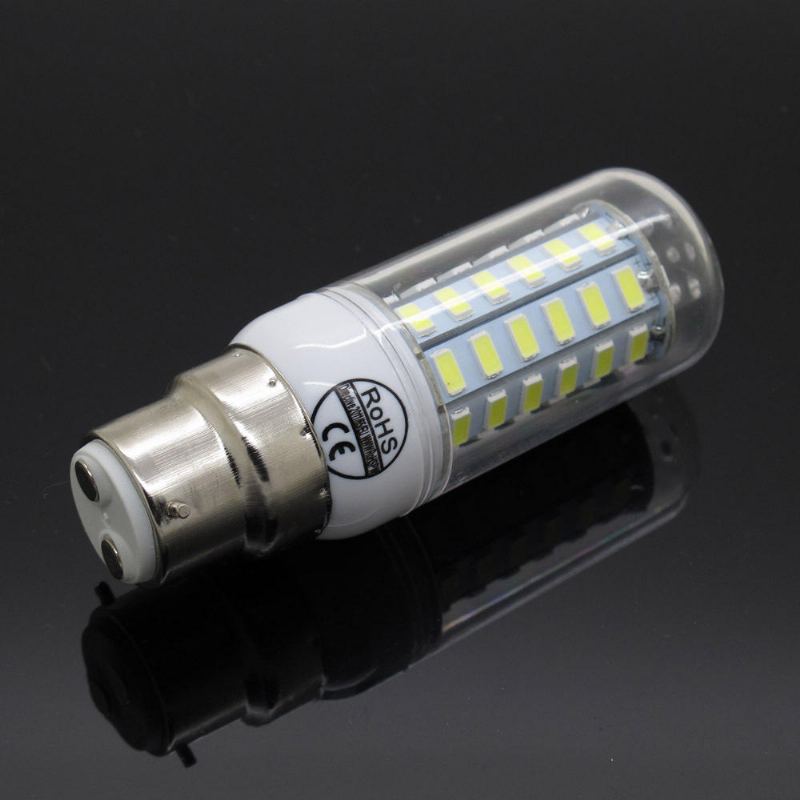 B22 5w 6w 7w 8w 10w 12w Ultra Bright Smd5730 Led Kukuřičná Žárovka Lustrové Světlo Ac110v