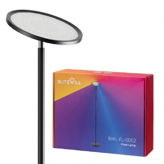 Blitzwill Bwl-fl-0002 25w 2700k~6500k+rgb Inteligentní Stojací Lampa Plynulé Stmívání Až 2000lm Ovládání Aplikací Hlasové Funguje S Google Assistant Alexa Ac100-240v