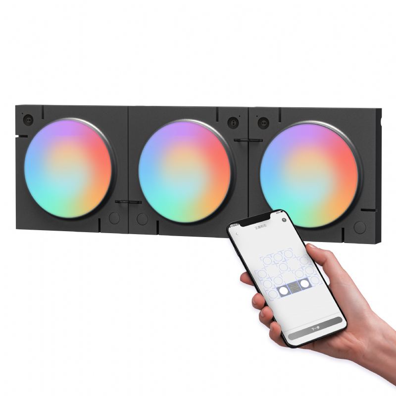 Cololight Mix Ls168 Inteligentní Led Světelné Panely Rgb Quantum Lights App Control Funguje S Alexa Google Assistant