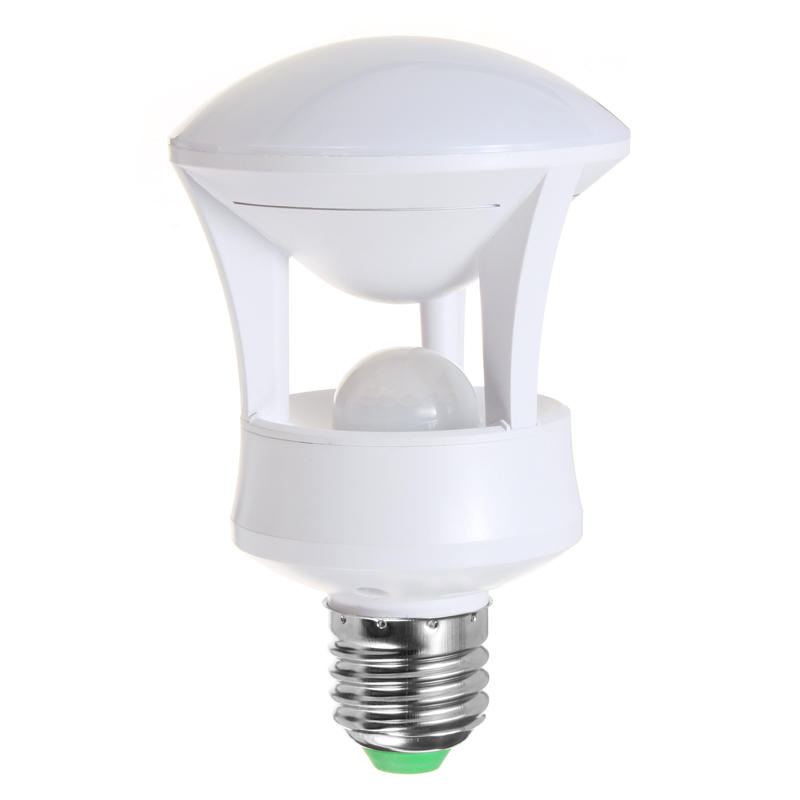 E27 6w 7w Smd5730 Pure White Teplá Bílá Led Pir Infračervené Tělo Žárovka Se Senzorem Pohybu Ac110-245v