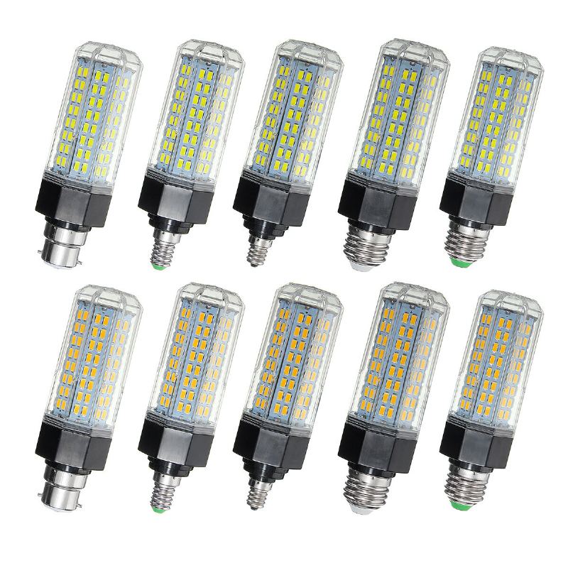 E27 E14 B22 E26 E12 10w Smd5730 Stmívatelná Led Žárovka Kukuřičného Světla Ac110-265v