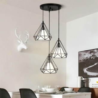 E27 Industriální Vintage Stropní Lustr Závěsná Lampa Se Stínidlem