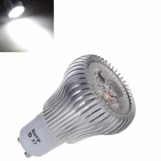 Gu10 6w 3 Led Bílá Vysoce Výkonná Led Žárovka Bodové Světlo 110-240v