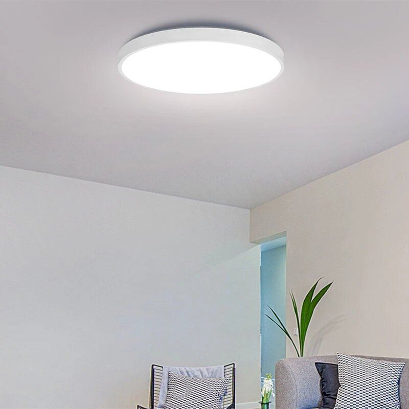 Inteligentní Stropní Svítidlo Yeelight Xianyu C2001c450 50w Ac220v Pure White Edition Bluetooth Remote App Hlasové Ovládání Lampa Funguje S Homekit (značka Ekologického Řetězce)