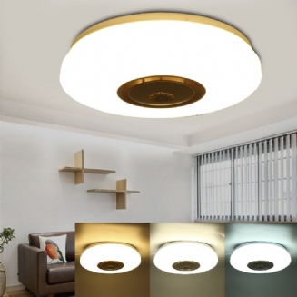 Led Stropní Lampa Stmívatelná Ovládání App 85-265v Kouřový Hlásič Moderní Minimalistické Akrylové Kulaté Osvětlení Do Obývacího Pokoje Ložnice Domácího