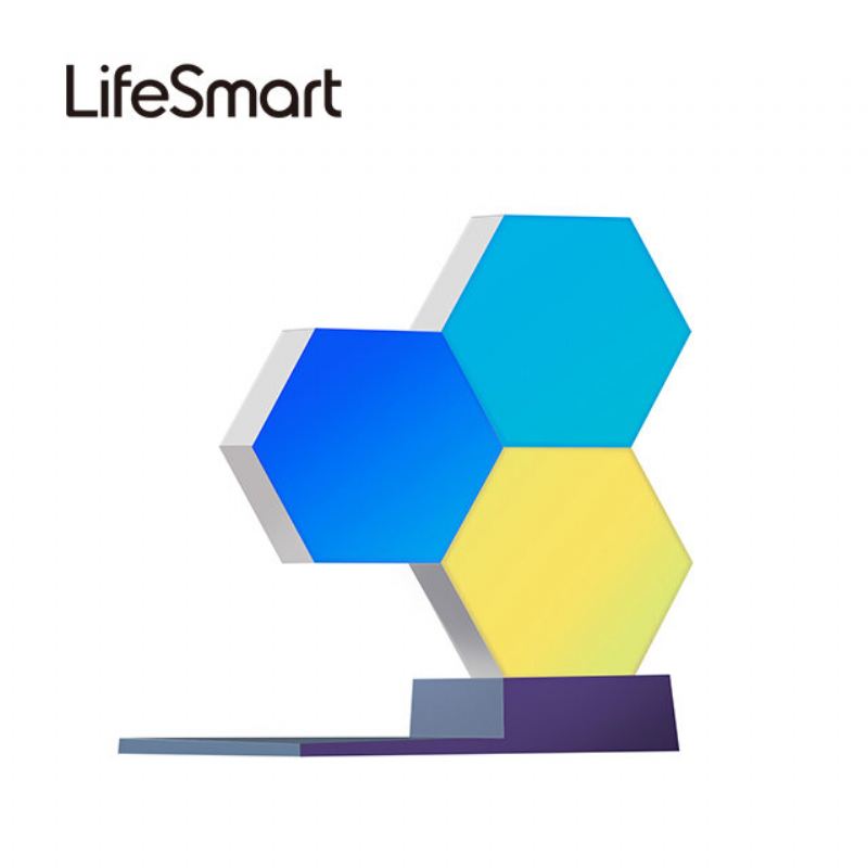 Lifesmart Cololight Led Quantum Light Inteligentní Geometrie Sestavení Diy Lampy Wifi Práce S Google Assistant Alexa App Smart Control