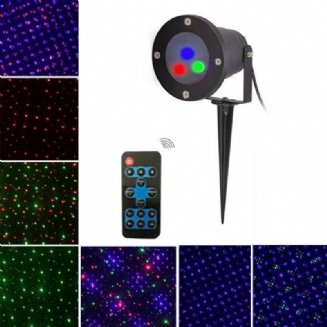 Mini Vánoční Venkovní Rgb Dynamický Projektor Jevištní Párty Osvětlení Trávník Zahradní Dekorace