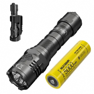 Nitecore P20ix 4000 Lumen Usb-c Dobíjecí Svítilna S 21700 Baterií High Profesionální Taktická S Pouzdrem Nth20 Molle