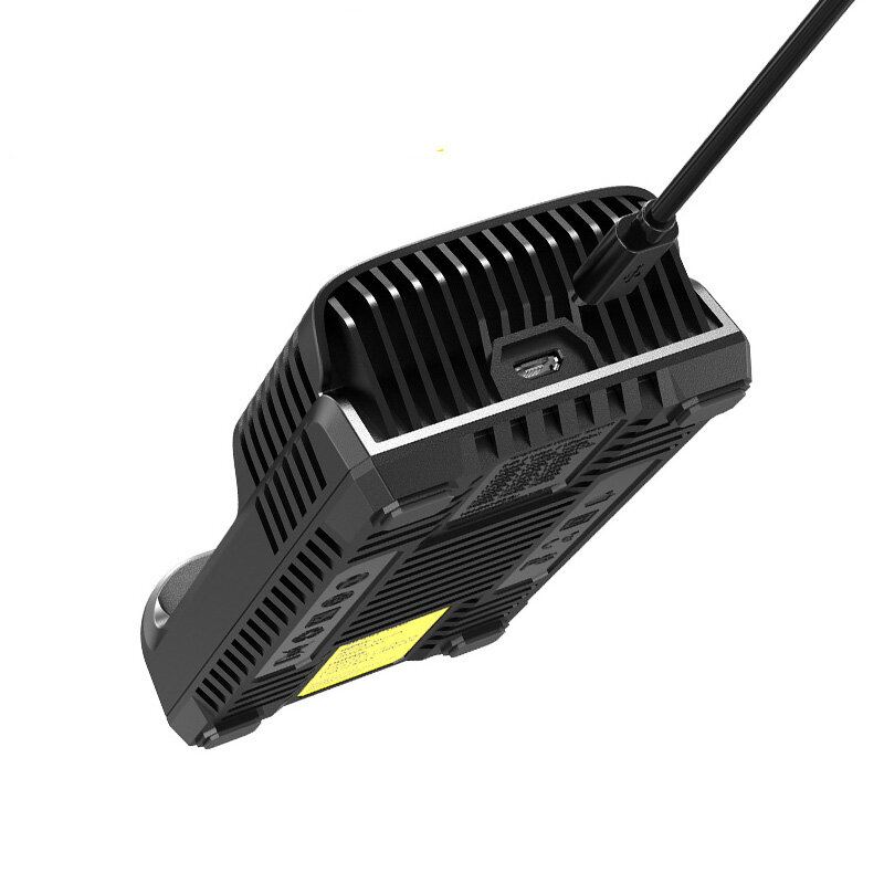 Nitecore Um2/um4 Lcd Displej 5v/2a Lithiová Nabíječka Baterií Usb Qc Chytrá Rychlonabíječka Pro Aa Aaa 18650 21700 26650