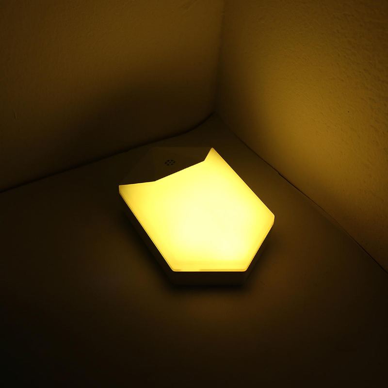 Noční Světlo Rgb Led Zapojte Nástěnnou Lampu Do Schodiště Se Senzorem Soumraku Do Úsvitu