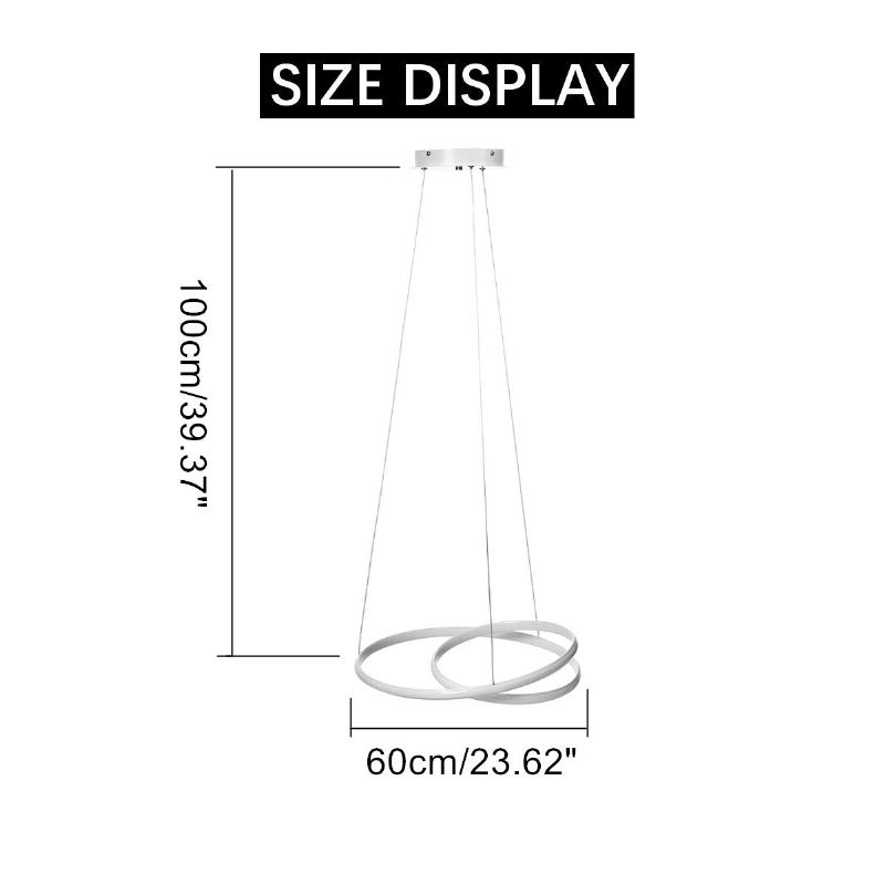 Nordic Led Závěsné Svítidlo Stropní Domácí Jídelna Dekor Stmívatelné