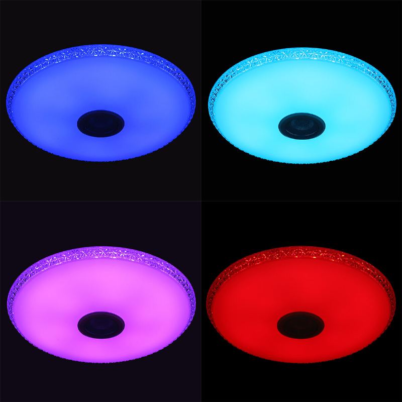 Rgb Smart Led Stropní Světla Bodová Lampa Bezdrátové Ovládání Bluetooth Wifi App