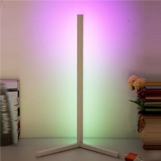 Rohová Stojací Lampa 52cm Led Rgb Měnící Barvu S Vícebarevným Dálkovým Ovládáním