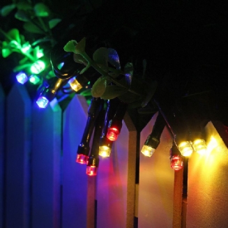 Solární Napájení Fairy Light 8 Režimů Ip65 Vodotěsné Vnitřní Venkovní Vánoční Dekorace Osvětlení Pro Domácí Zahradní Párty Ložnice Svatební Pro Kutily