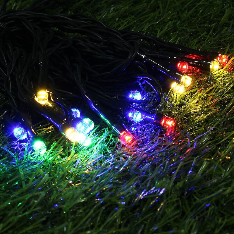 Solární Napájení Fairy Light 8 Režimů Ip65 Vodotěsné Vnitřní Venkovní Vánoční Dekorace Osvětlení Pro Domácí Zahradní Párty Ložnice Svatební Pro Kutily