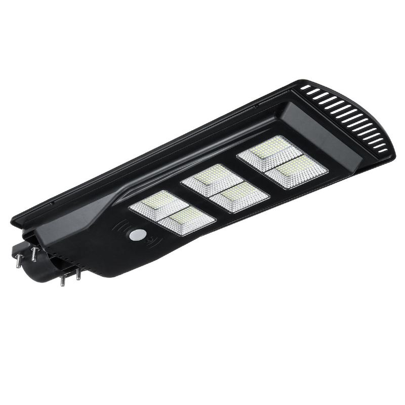 Solární Panel 192/384/576led Wall Street Light Venkovní Zahradní Lampa S Dálkovým Ovladačem