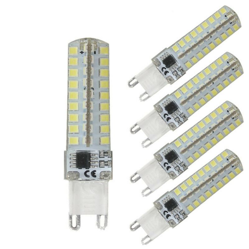 Stmívatelné G9 5w 72 Smd 2835 370lm Led Keramika Kryt Kukuřičná Žárovka Ac 110v