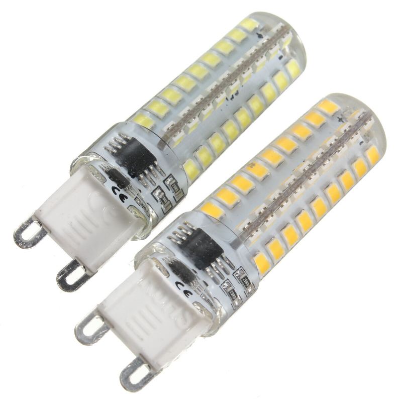 Stmívatelné G9 5w 72 Smd 2835 370lm Led Keramika Kryt Kukuřičná Žárovka Ac 110v