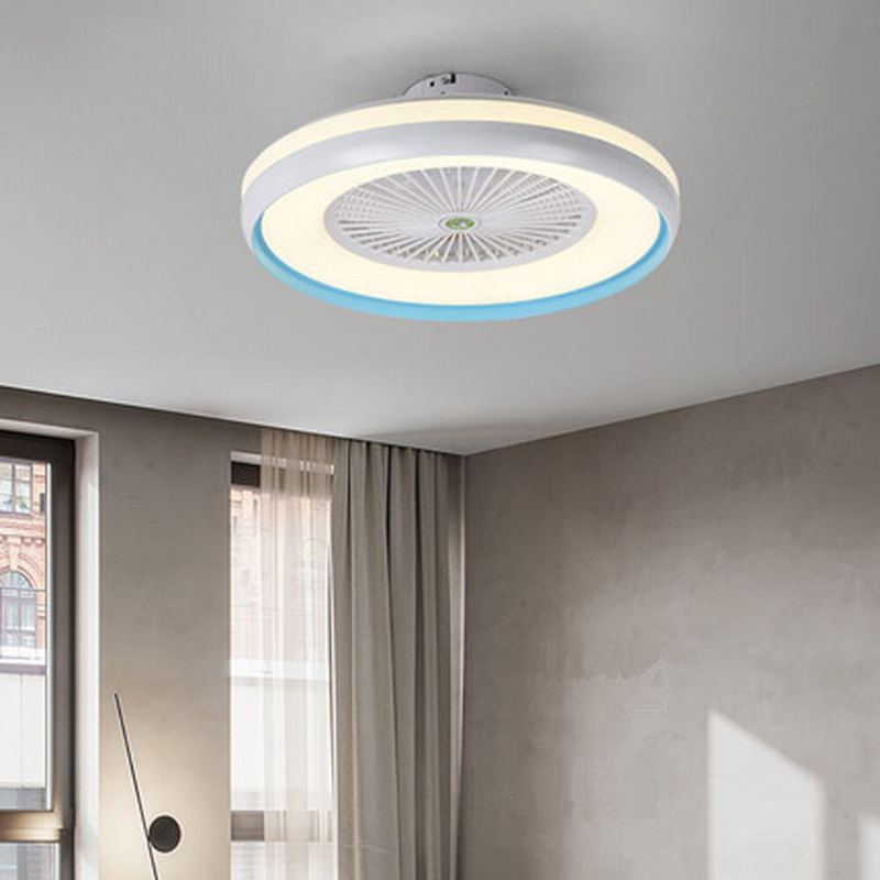 Stropní Ventilátor S Osvětlením Led Světlo 3 Barevná Teplota Nastavitelná Rychlost Větru Dálkové Ovládání Bez Baterie Moderní Led Pro Ložnici Obývací Pokoj Jídelna