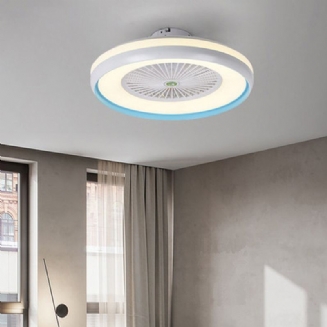 Stropní Ventilátor S Osvětlením Led Světlo 3 Barevná Teplota Nastavitelná Rychlost Větru Dálkové Ovládání Bez Baterie Moderní Led Pro Ložnici Obývací Pokoj Jídelna