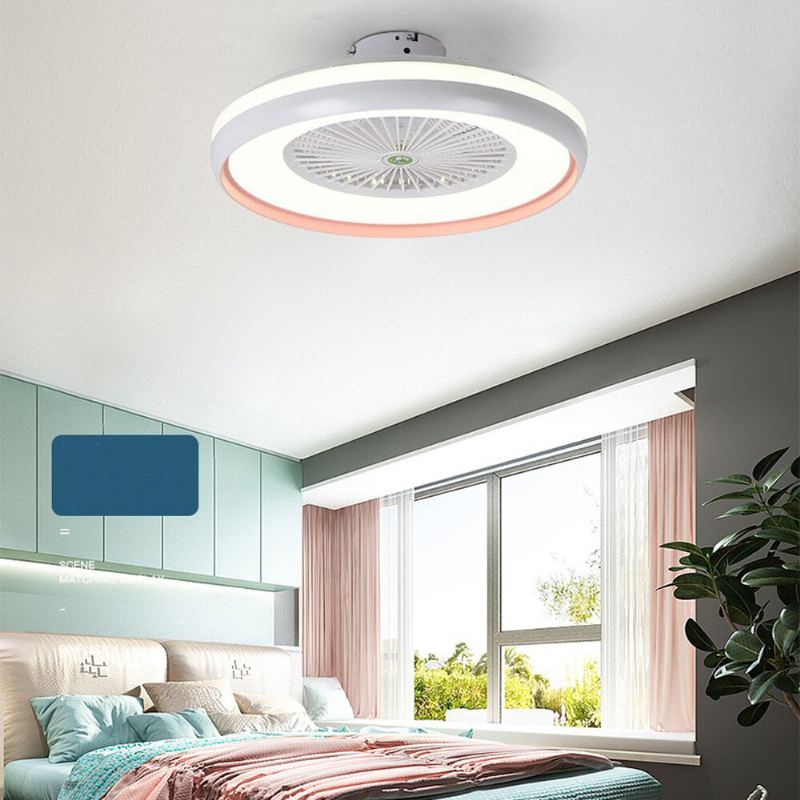 Stropní Ventilátor S Osvětlením Led Světlo 3 Barevná Teplota Nastavitelná Rychlost Větru Dálkové Ovládání Bez Baterie Moderní Led Pro Ložnici Obývací Pokoj Jídelna