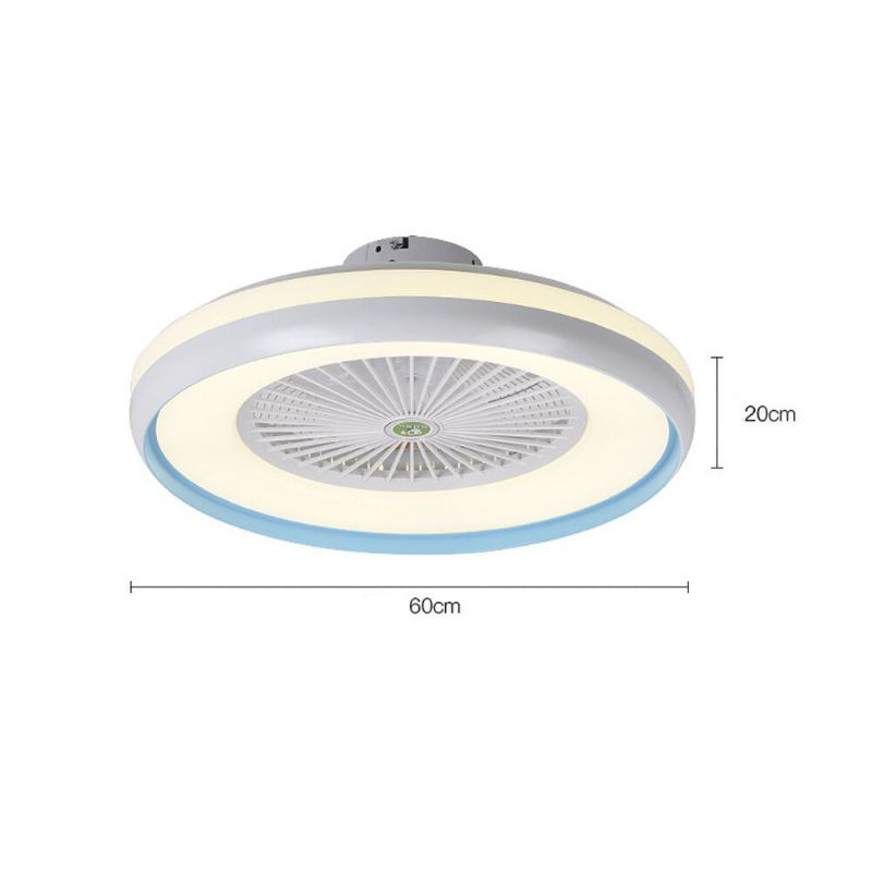 Stropní Ventilátor S Osvětlením Led Světlo 3 Barevná Teplota Nastavitelná Rychlost Větru Dálkové Ovládání Bez Baterie Moderní Led Pro Ložnici Obývací Pokoj Jídelna