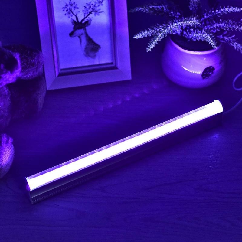 Usb Uv-c Led Černá Lampa Halloween Blacklight Ultrafialová Vytvrzovací Skvrna