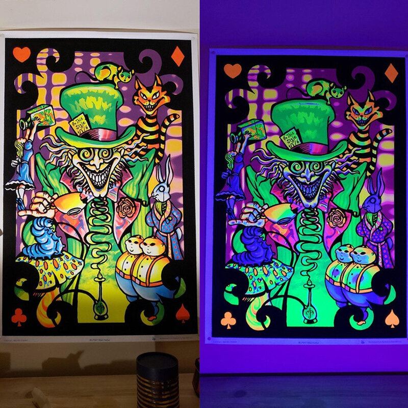 Usb Uv-c Led Černá Lampa Halloween Blacklight Ultrafialová Vytvrzovací Skvrna