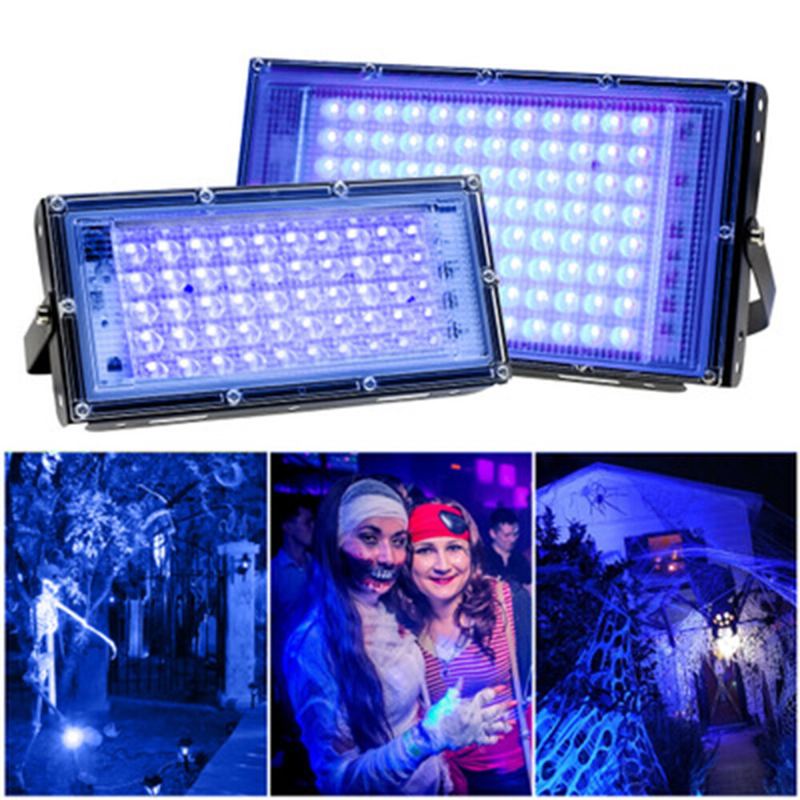 Uv Led Reflektor 30w 50w 100w Ac 220v 230v 240v Venkovní Bodové Světlo Ip65 Vodotěsné Led Pouliční Lampa Osvětlení Krajiny