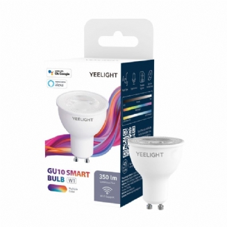 Yeelight Yldp004-a Gu10 Barevná Chytrá Led Žárovka W1 Game Music Sync App Hlasové Ovládání Práce App Google Assistant Alexa