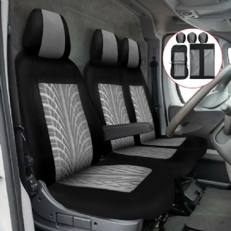 2+1 Ochrana Potahu Sedadel Vana Tkanina Pro Označení Pneumatiky Pro Ford Transit Custom