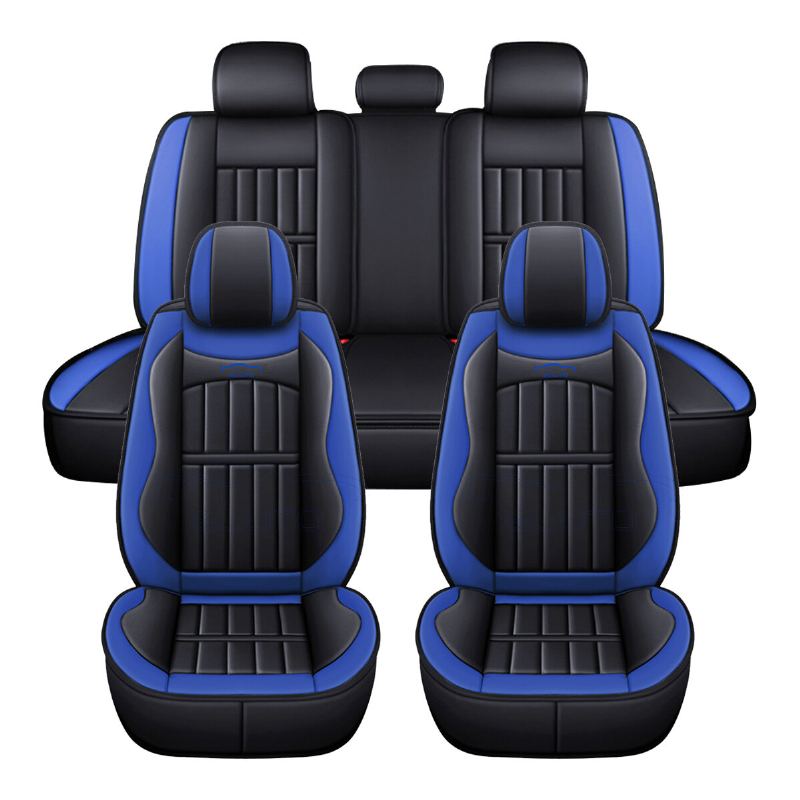 Eluto 5 Seats Potahy Na Autosedačky Univerzální Pu Kožený Sedák Protiskluzová Ochranná Podložka