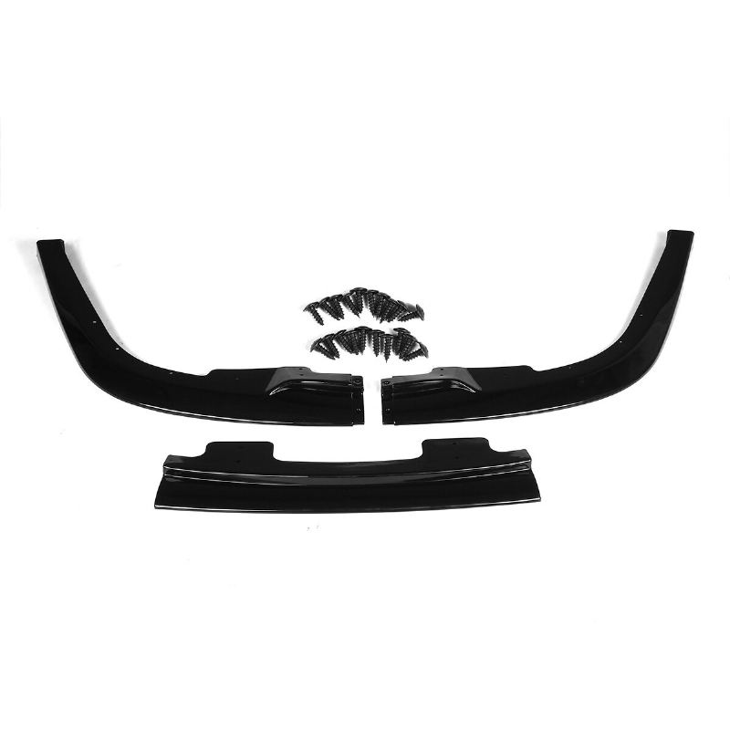 Pro Subaru Impreza Wrx Sti S204 2006-2007 Lesklá Černá Přední Nárazník Hrana Spoiler Kryt Trim Body Kit 3ks