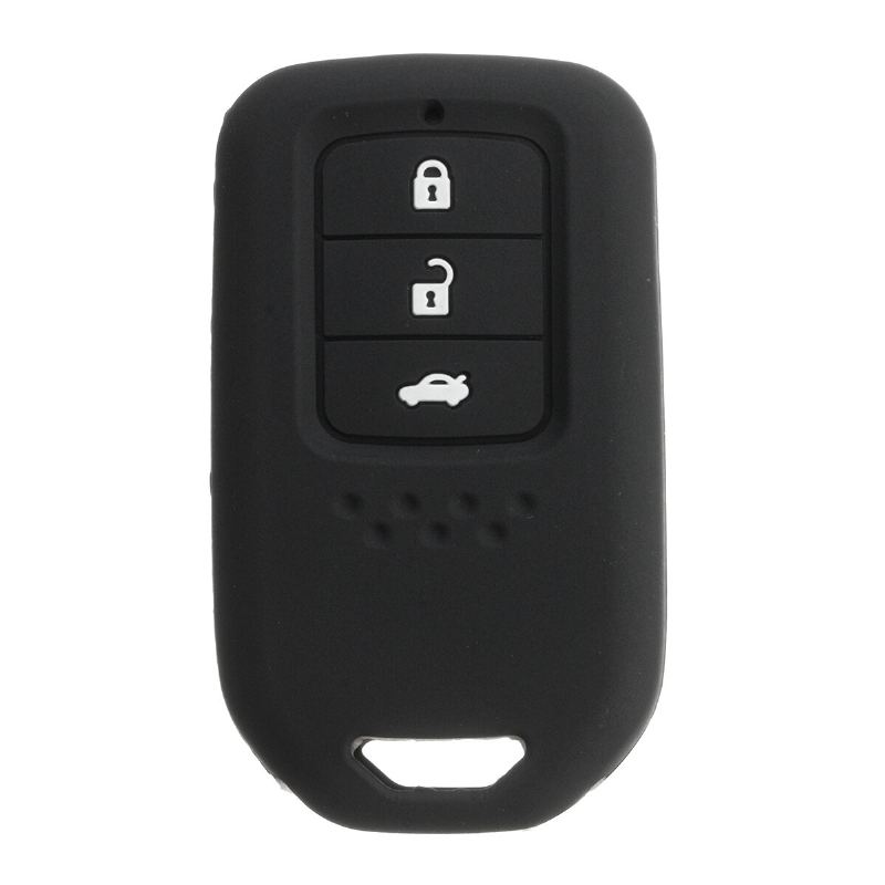 Silikonové Pouzdro Na Klíče S 3 Tlačítky Smart Remote Key Fob Cover Pro Honda Jade Vezel