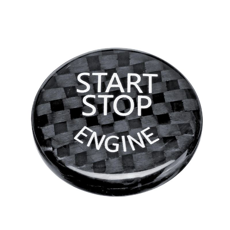 Start Stop Tlačítko Motoru Spínač Auta Uhlově Černý Kryt Pro Bmw F/g Classis F01 F02 F10 G37