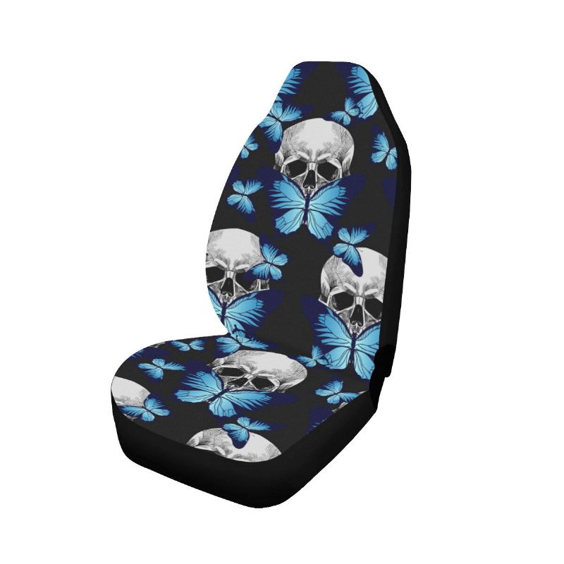 Univerzální Potah Předního Sedadla Auta / Dodávky Butterfly Octopus Skull Protector Polštář