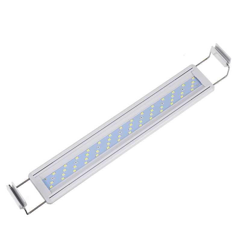 11w Led Světlo Do Akvária 40cm Držák Na Akvárium S Klipem Osvětlení Výsuvné Na Vodní Rostliny Pro 40-50cm Akvárko