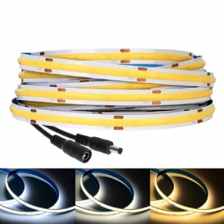 12v/24v Led Noční Světelný Pás 360/528 Led Flexibilní Fcob Cob Led Pás S Měnitelnou Barevnou Teplotou Pro Kuchyň V Ložnici