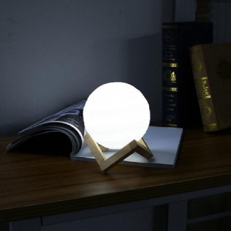 13cm 3d Lampa Jupiter Usb Dobíjecí Dotykový Senzor Led Noční Světlo Dárek Dc5v