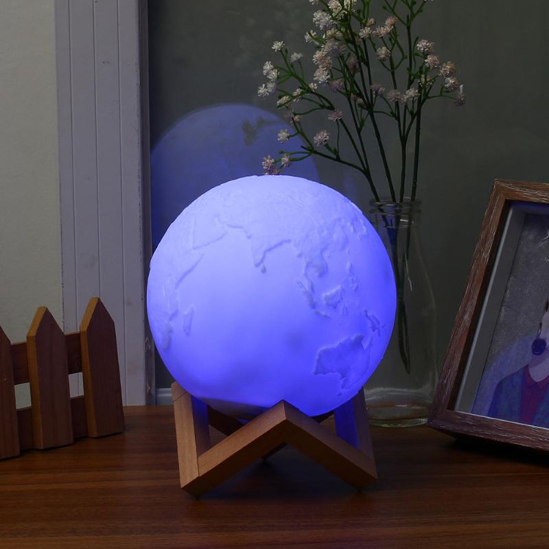 15cm Magická Třítónová Stolní Lampa S Usb Dobíjecím Led Nočním Světlem Jako Dárek Senzor Kohoutku