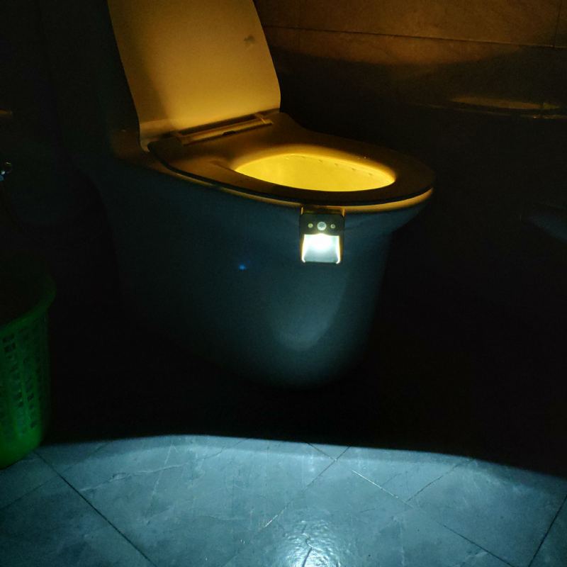 16 Barev Led Indukční Toaletní Světlo S Aromaterapeutickým Toaletním Senzorem Noční Osvětlení