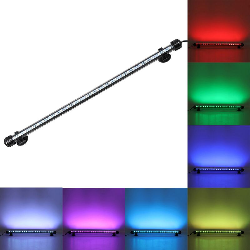 18-48cm 5050smd 27led Akvarijní Nádrž Na Ryby Rgb Lehká Ponorná Barová Lampa