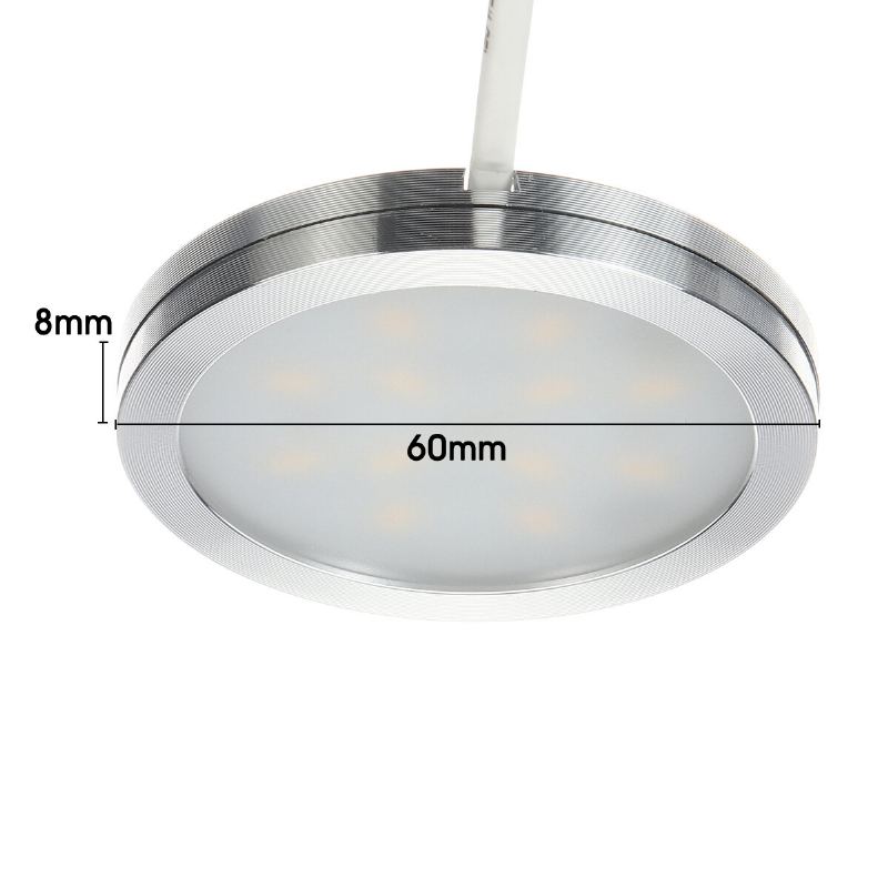 2.5w 6v1 Led Osvětlení Pod Skříňkou Stropní Panel Dole Tenká Kuchyňská Skříňka Vestavná Lampa Dc12v