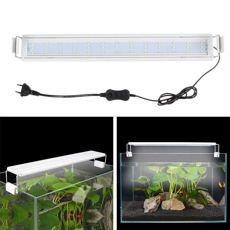30-60cm Led Světlo Do Akvária Plnospektrální Rostlina Vícebarevná Lampa Na Us Plug