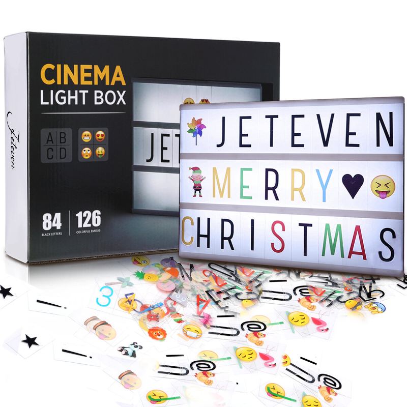 300 X 300 mm Světelný Dopisní Led Box Film Kino Box Domácí Potřeby Svatební Výzdoba