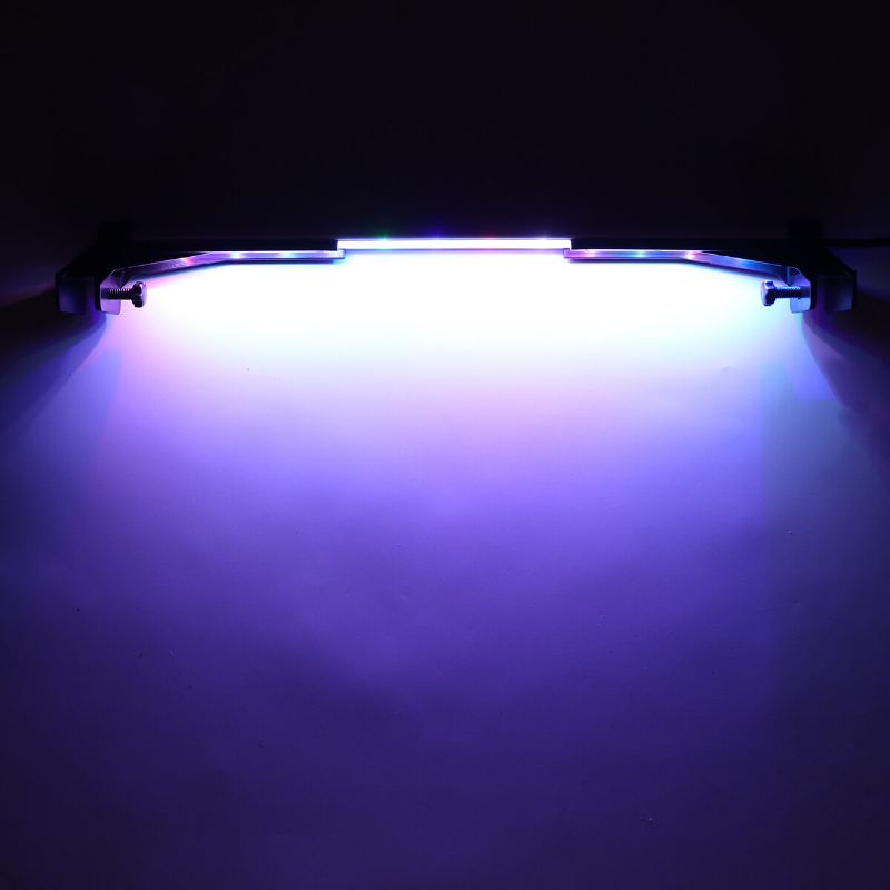 32cm 24led Rgb Světlo Do Akvária S 2 Režimy Lampa Na Vodní Trávu S Dvojitým Odvodněním