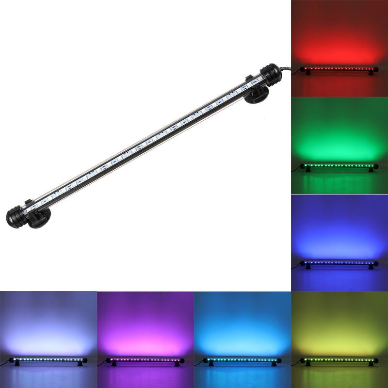 38cm Bluetooth App Rgb Led Osvětlení Akváriových Akvárií Ponorná Pruhová Barová Lampa